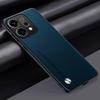 For Reno 14 Pro 5G Reno14 Plain PU Leather Phone Case For OPPO Reno 14Pro Matte Cover Silicone Shockproof Soft Edge Back Cover