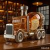 Glas-Dekanter in LKW-Form, 350 ml, versiegelte leere Likörflasche zur Aufbewahrung von Whiskey, Wodka, Wein