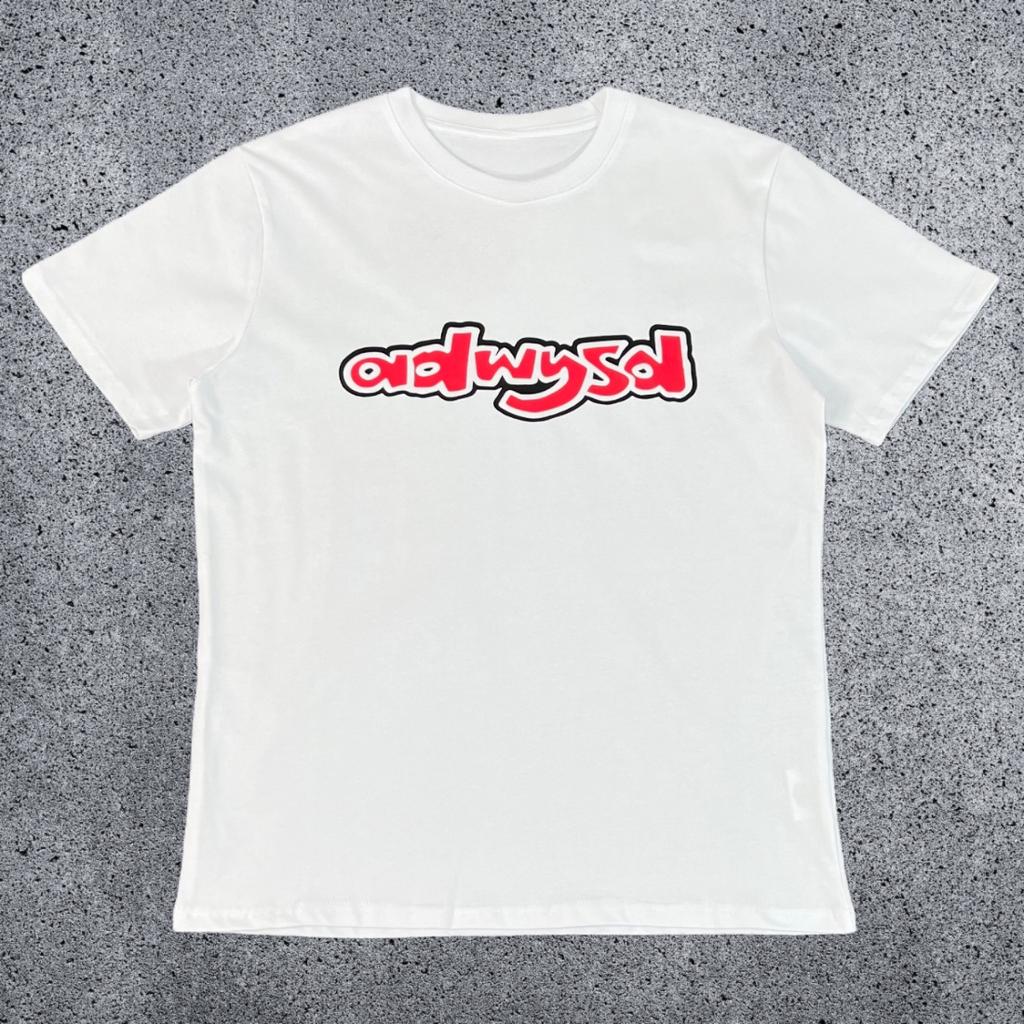 Retro Summer Ad Shortsleeved Wysd Talk Sun Roll Fun Printed American High Street Skateboard Cotton Roundneck Tshirt