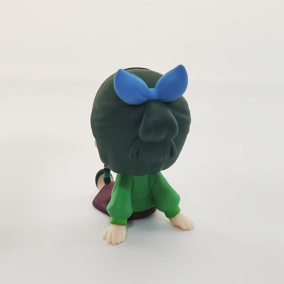 6CM The Apothecary Diaries Maomao Jinshi Mini Figure Anime Periphery Kawaii Sitting Toys Desktop Car Ornaments Model Gifts