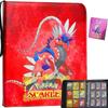 Card Album 4 Compartments 50 Pages 400 Slots PU Material Card Holder
