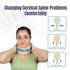 Wonder Care Neck Brace for Sleeping Cervical Collar Relief Neck Pain and Neck Support Soft Foam Wraps Keep Vertebrae Stable Black-Large