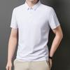 Ice Silk POLO Shirt Short-sleeved T-shirt Casual Polo Shirt T-shirt