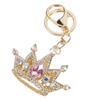 1pcs Shiny Rhinestone Keychain Rhinestone Chain Key Ring Bling Crown Keychain  For Women