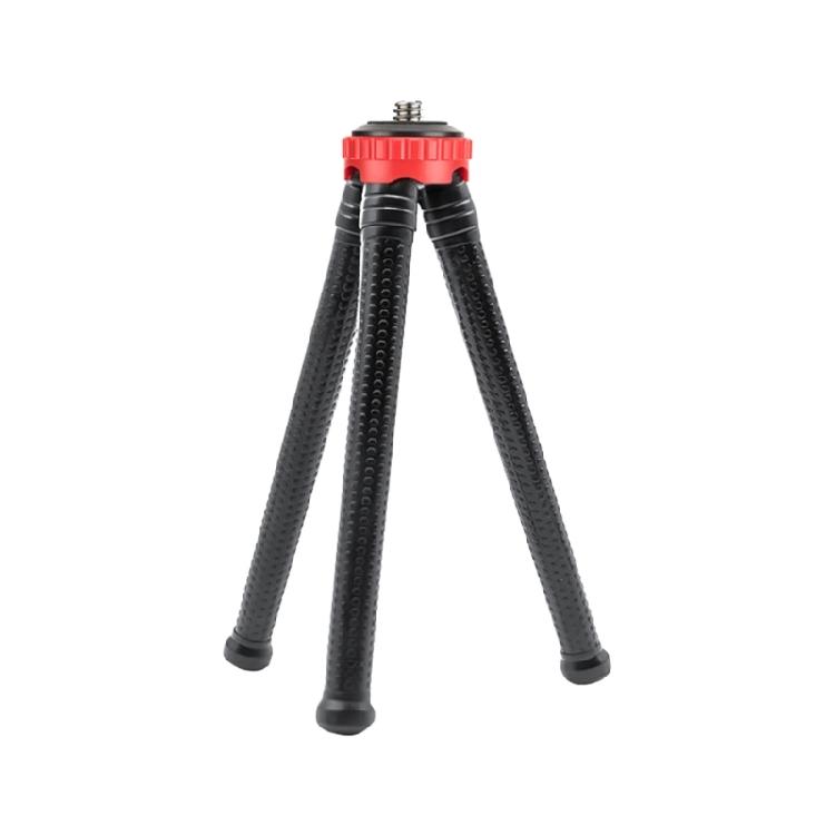 Bendable Shoot Tripod With Retractable Phone Holder Support 360 Degree Rotating Mount Compatible For DSLR Camera Devices