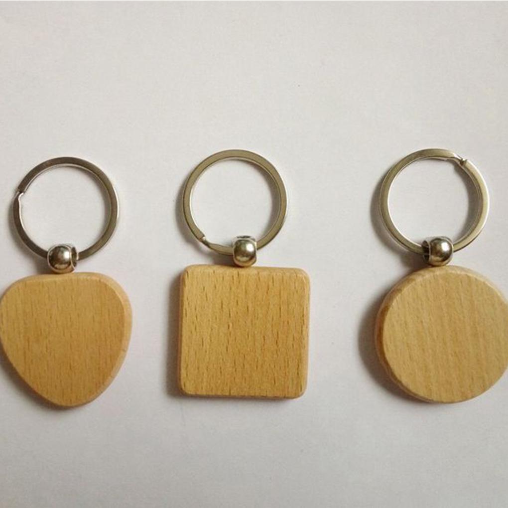 Holz DIY Schlüsselanhänger Tragbar Mann Hängend Bemalbar Automobil Handtasche Tasche Basteln Herstellung Schlüsselanhänger Kleidung Zubehör Frau