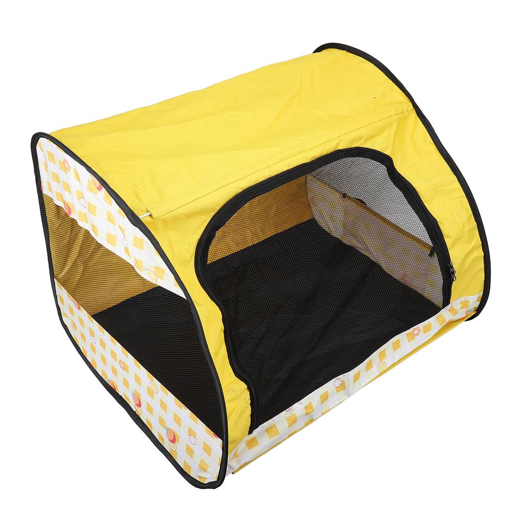 Katzenlaufstall Geschlossen Geräumig Vielseitig Tragbar Faltbar Haustier Hunde Laufstall Zelt für Zuhause Innenbereich