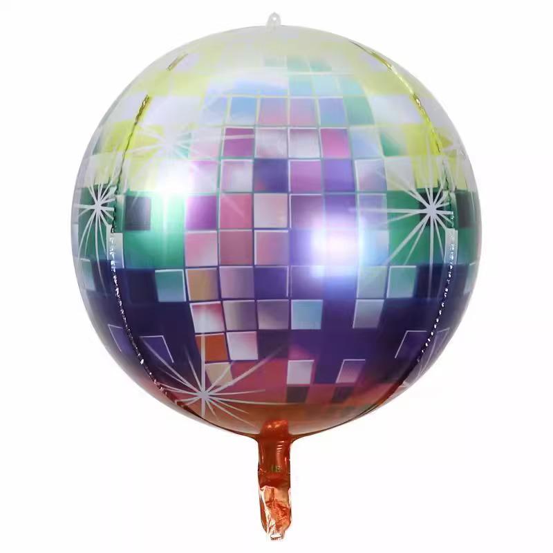 22" 4D Disco Aluminum Foil Balloon for Parties & Events