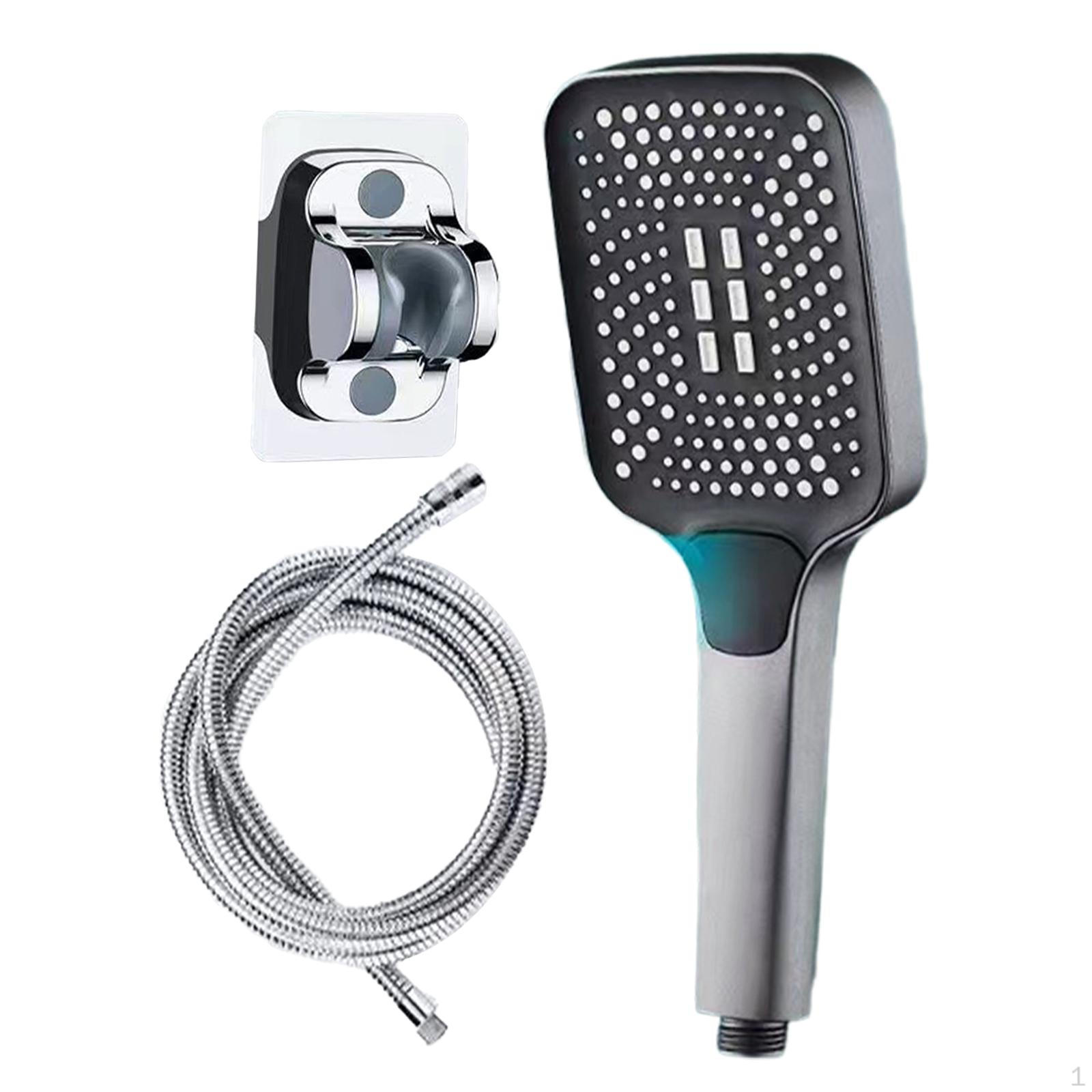 

Душевая система для ванной с ручным душем, в комплекте шланг 2 м и кронштейн для крепления серый