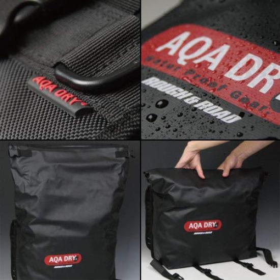 Bike Side Bag AQA DRY Side Bag 40L RR5613 ROUGH&ROAD G-Black (20LX2)