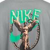 Nike T Shirts Men's Smoke Gray Crew Neck Moderate Straight Fit HJ3691-084