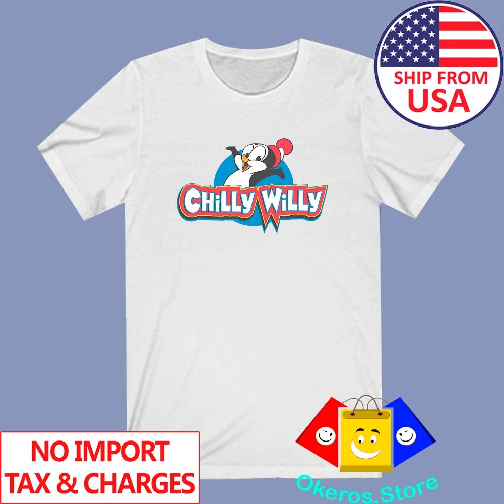

Chilly Willy Retro Vintage Classic Cartoon Penguin Men s White Size S to 3XL 2XL