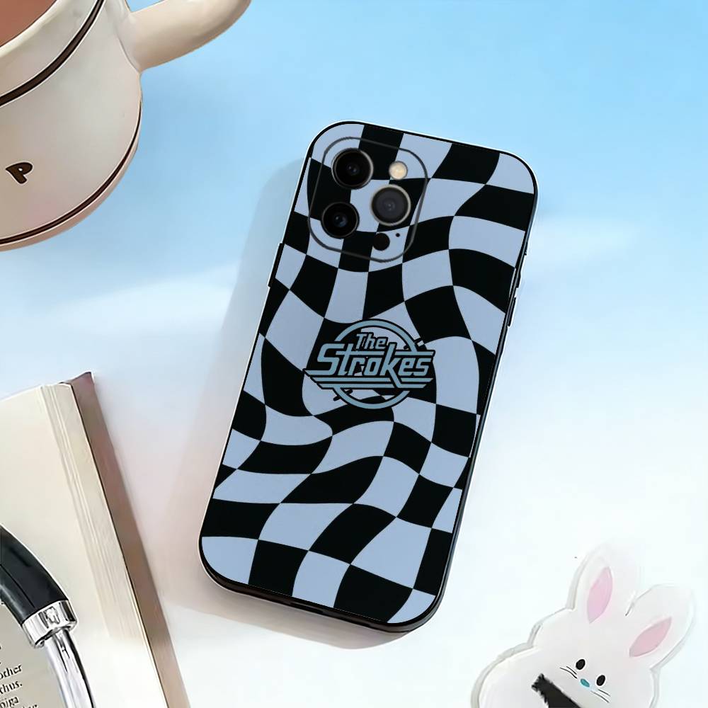 Band The s-Strokes  Phone Case Silicone Soft For IPhone 17 16 15 14 13 12 11 X XR Plus Pro Max Plus