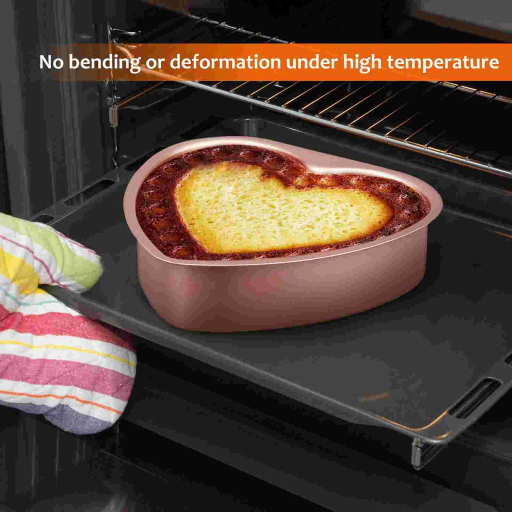 Herz Kuchen Form Geformt Pfannen Käsekuchen Zinn Für Schablonen Kuchen Antihaft Aluminium Legierung Backen