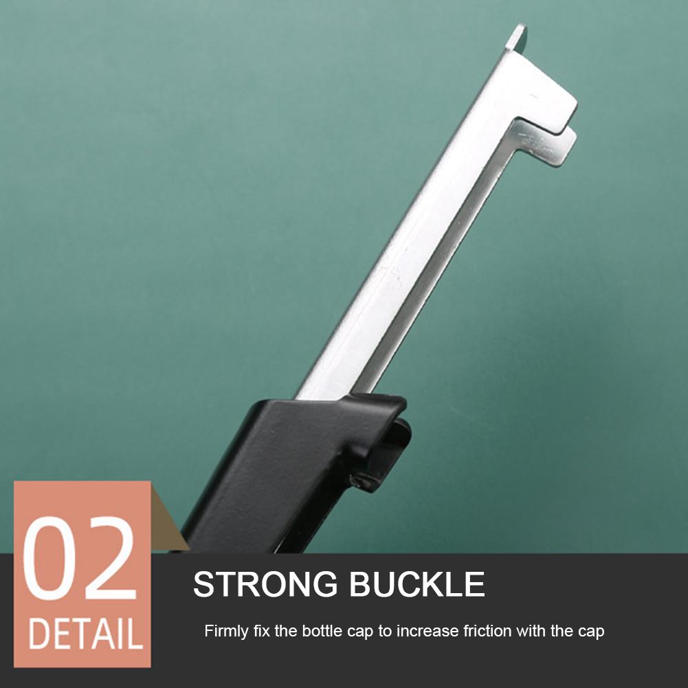 1/2 Pcs Adjustable Can Opener Stainless Steel Jar Opener Manual Lid Opener Can Opener Multifunctional Lid Opener for Seniors