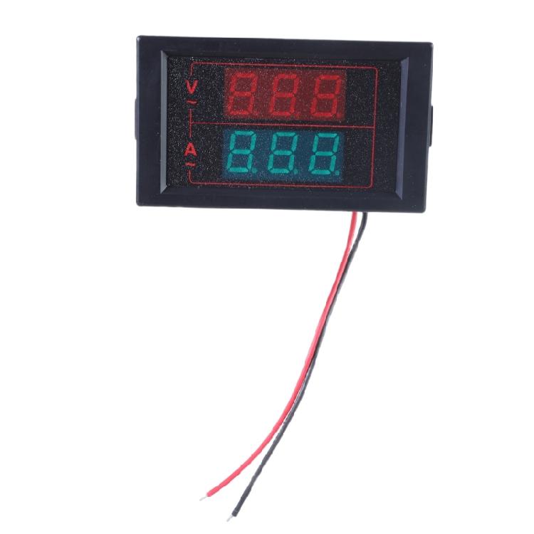 LED Digital Voltage and Current Indicator, Accurate for 50-500V/0-100A, Suitable for Industrial & Household Applications