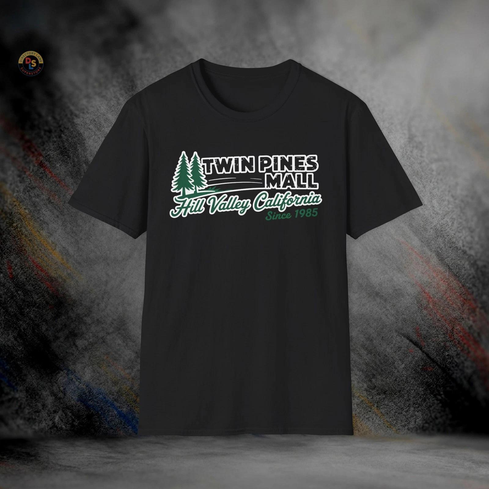 Twin Pines Mall Hill Valley Back to the Future T-Shirt | Softstyle Tee XXXL