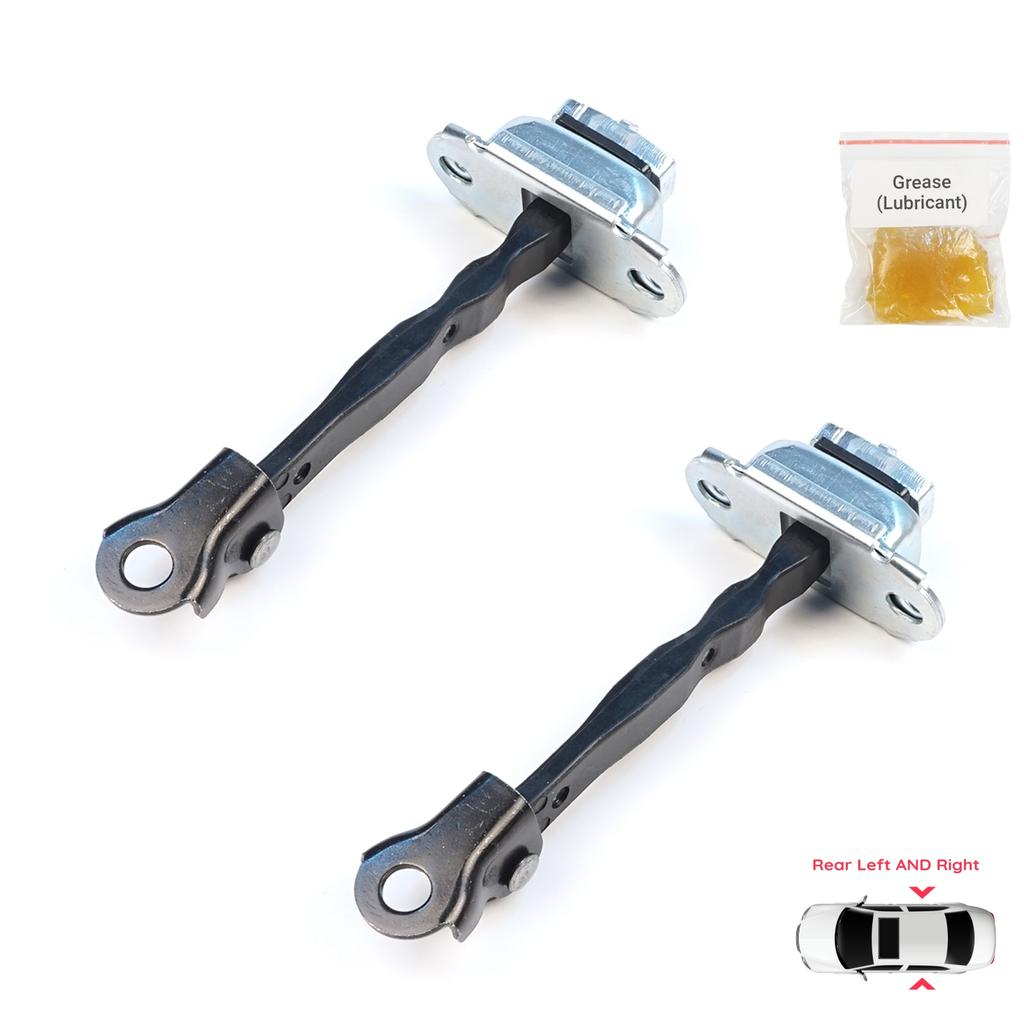 EDP1636-1 2 Pieces Rear Door Stop Check Assy Limiter Strap for Nissan Micra MK4 K13 K13K K13KK 2011-2022 824301HB0A