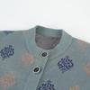 Grandma's Autumn Coat Cardigan: Knitwear for Middle-aged to Elderly Women