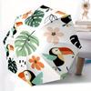 1pc Tropical Birds Automatic Open/close, All-Season Portable Folding Umbrella, Travel, Everyday, Formal Events - Compact Luxury Parasol, Outdoor Acces