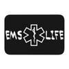 Emt Star Of Life Front Door Mat Anti-Slip Outdoor Absorbent Paramedic Medic Ambulance Doormat Kitchen Balcony Rug Carpet