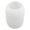 Striped Glass Lamp Shade  Lantern Shaped Decorative Cover Vertical Striped  Light Fixture