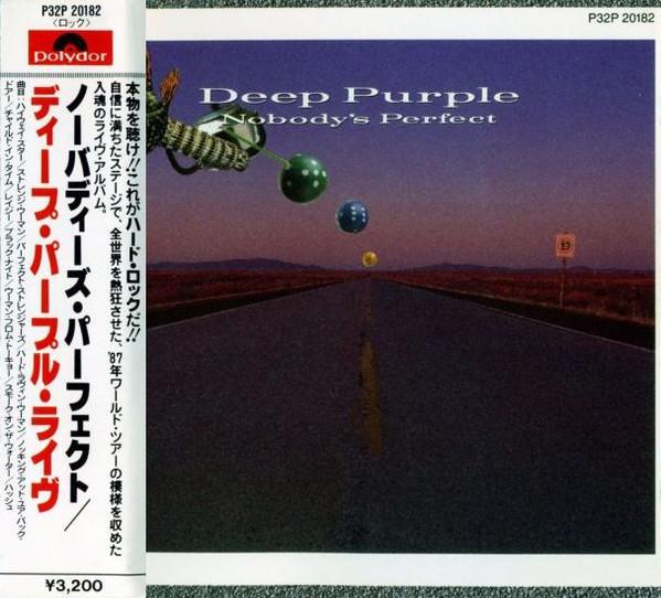 

CD DEEP PURPLE - Nobody s Perfect P32P20182 Polydor 1988 Japan Rock Used