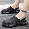 Men's Summer Slippers 2024 Luxury Casual Platform Barefoot Shoes For Men Comfortable Soft Beach Outdoor Trekking Garden Sandals