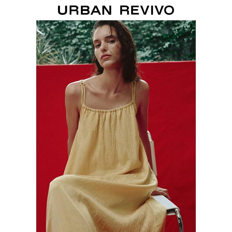 UR2026 Women s Pastel Beaded Spaghetti Strap Maxi Dress XS