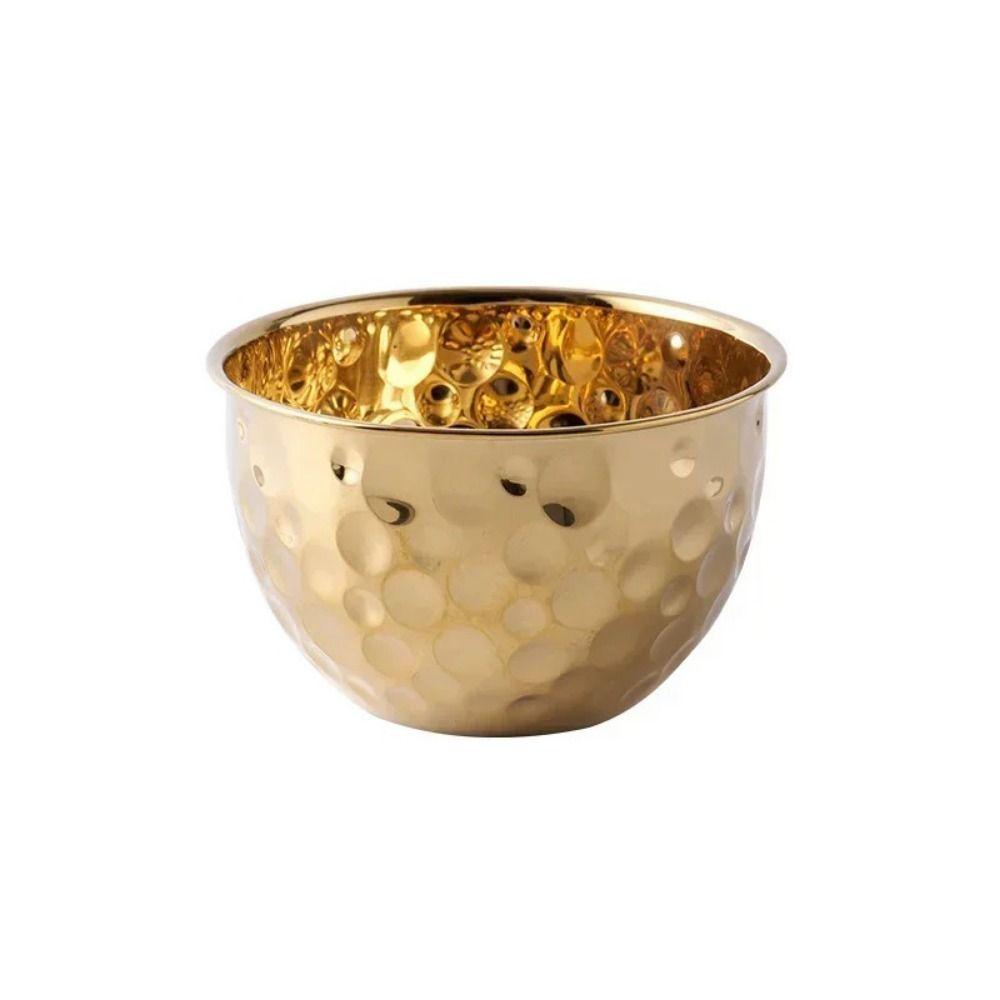 Verdickte Obstschale Edelstahl Obstausstellungsplatte Eiertopf Salatteller Küche