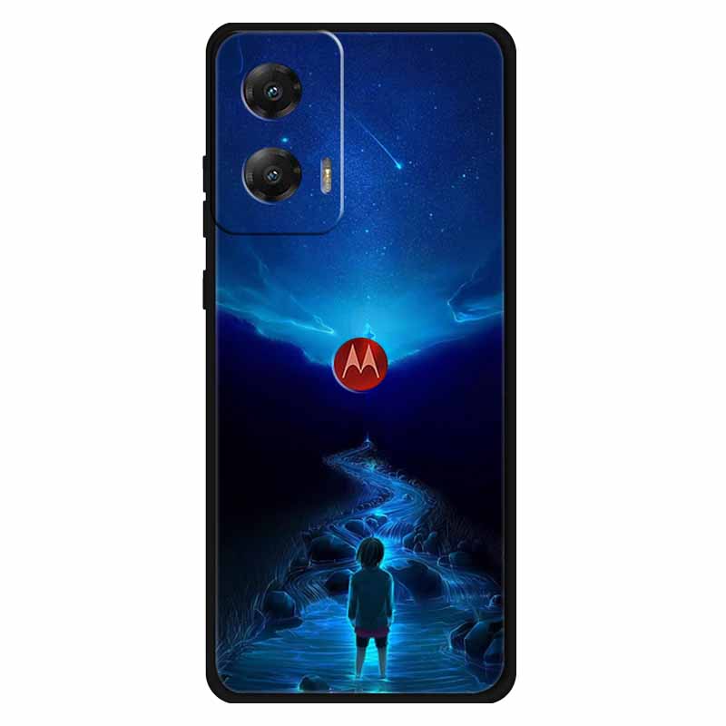 Soft Silicone Phone Cases For Moto G Stylus 5G 2024 Case Flower Cool Printed Shell For Motorola MOTO G Stylus 5G 2023 Covers Cat