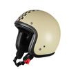 Bike Parts Center Small Jet Type B Helmet, Ivory/Black