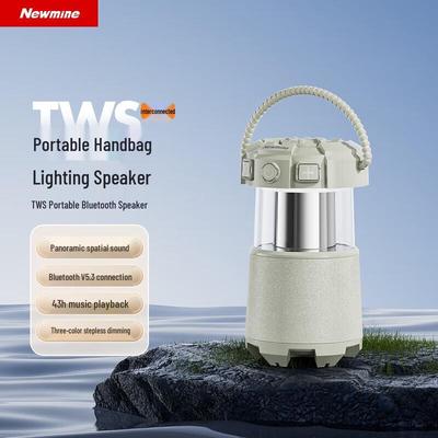 Newmine PBS005 Portable Outdoor Wireless Bluetooth Speaker CN Plug (adapter Included)