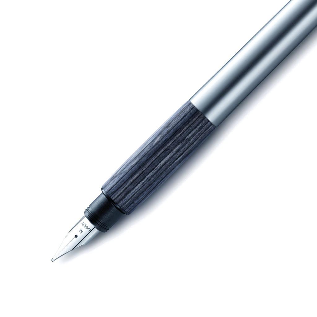 LAMY Fountain Pen Nib EF Accent AL Grip Genuine Imported Product (Extra-fine) Wood-like L96KW-EF Dual-use