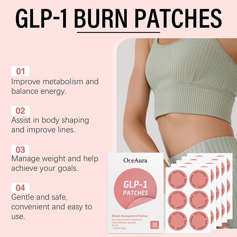 30 Pflaster  Unterstützendes Pflegepflaster Brennt Sanft Gewichtsmanagement-Pflaster Hat Einen Lang Anhaltenden Schlankmachenden Effekt Schönheitswerkzeuge