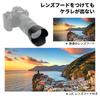 JJC Canon Reversible Lens Hood for Canon RF EF III USM IS II EF Compatible with Canon Compatible with protective filters and lens ET-60 Petal-Shaped