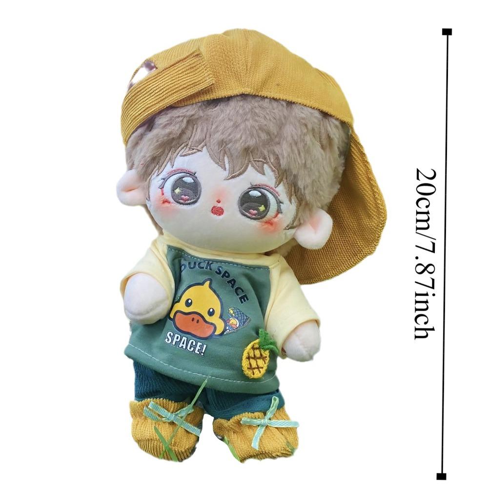 1 set Yellow Duck Cotton Doll's Clothes Academic No Attribute Doll Clothes  Doll Accessories