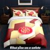 Girona FC Design Bett Bettwäsche-Set 1 Bettbezug + 2 Kissenbezüge Weich Atmungsaktiv Haushalt Bettwäsche