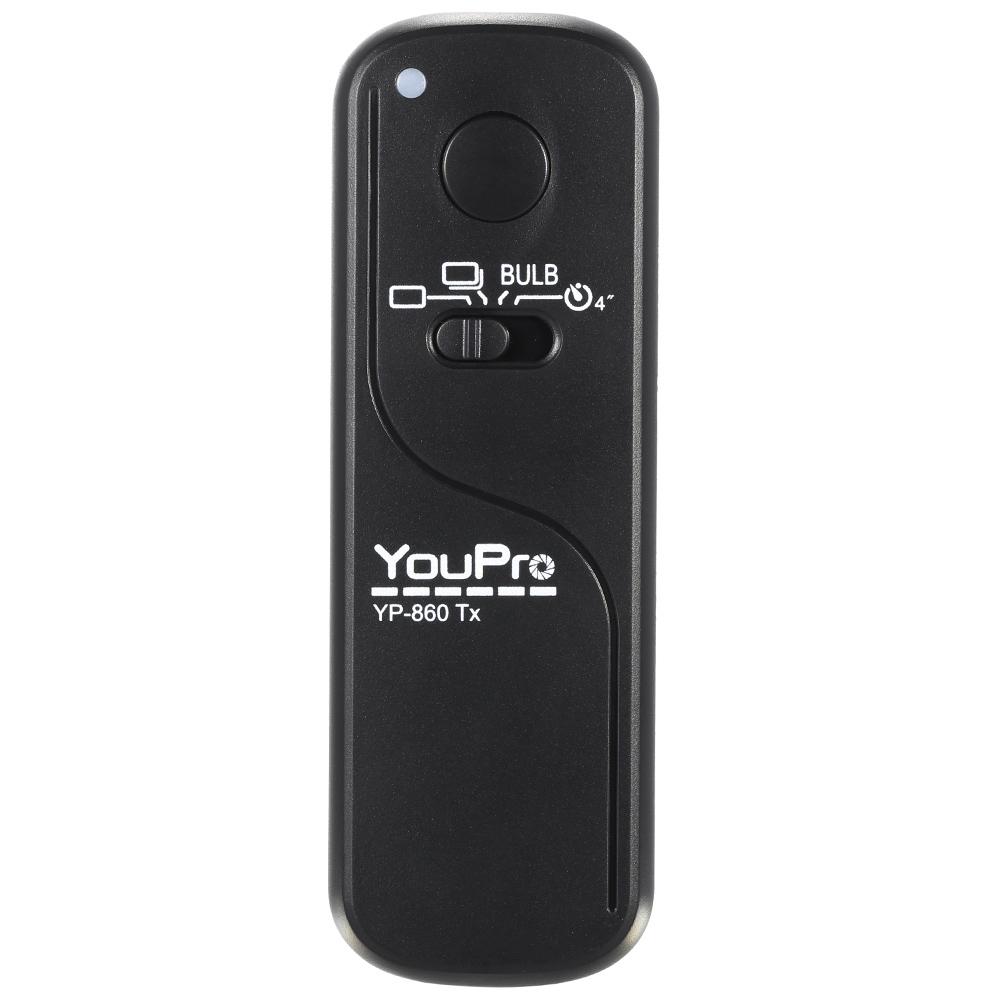 YouPro YP 860 DC2 2.4G Wireless Remote Control Shutter Release Transmitter Receiver 16 Channels for Nikon D5000 D750
