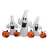 Inflatable Ghost Pumpkin 230cm Blow Up Decoration with LED Lights for Outdoor Yard Lawn