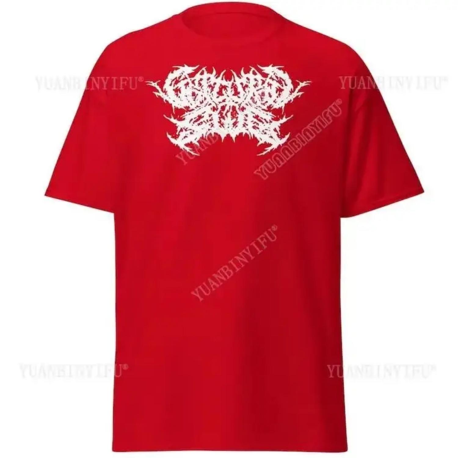 

GUTTURAL SLUG T-Shirt Round Neck Men Women Streetwear Tees Short Sleeve Slam Death Metal Band Merch Cotton XXXXXL чорний