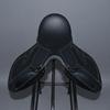 Leather Dressage Double Flap Saddle with Changeable Gullets – Elegant Cantle Design