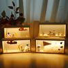 Square LED Night Light - Bedroom Decorative Lamp with USB, Perfect for Birthdays and Festivals.