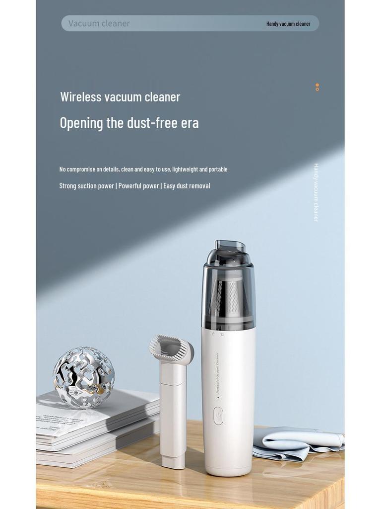 Portable Handheld Wireless Car Vacuum Cleaner with Powerful Suction