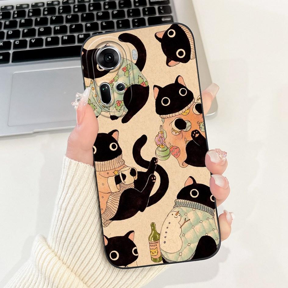 For OPPO Reno 11 5G Case CPH2599 Cover Lovely Panda Camera Protection Soft Silicon Phone Case For OPPO Reno11 Pro Reno 11F Coque