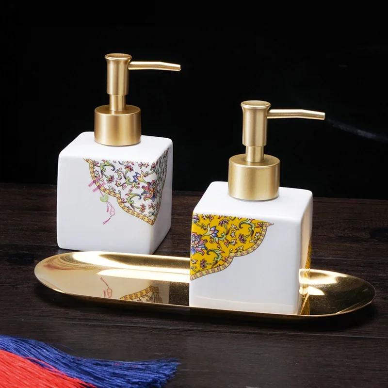 Hotel Hand Sanitizer Bottles Bathroom Shower Gel Shampoo Empty Bottl High-value Laundry Detergent Bottl Portable Soap Dispensers