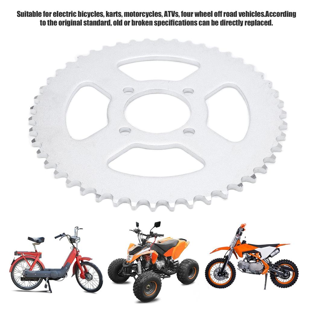 420 52mm 48T Rear Sprocket Steel Chain Roller Electric Cart for Motorcycles Wide Application and Stable Performance