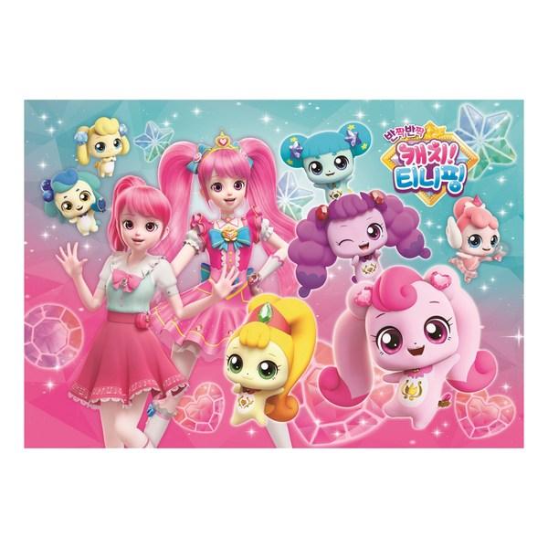 

Пазл Glitter Catch Tiniping, 8 секций, 63 предмета 02, Единорог, Корея, лучшая головоломка для малышей