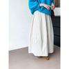 Retro Quilted French-Inspired Midi Skirt: Slim-Fit, Versatile Women’s Fashion 2025