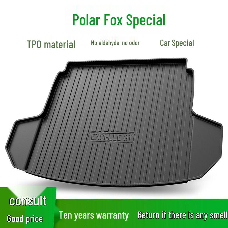 

Koala Alpha TPE Waterproof Trunk Mat: Fits T5, S5 Rear Compartment Alpha S5 чёрный